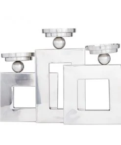 Grayson Lane 3-Candle Metal Pillar Holder - 11-in x 14-in -GRAYSON LANE shop 330858192 AlternateImage6 l