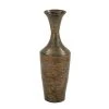 Grayson Lane Traditional Vase Dark - Brown Bamboo - 23-in x 8-in