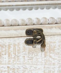 Grayson Lane Farmhouse Box - White Wood - 4-in X 16-in 8 Grayson Lane Farmhouse Box - White Wood - 4-in X 16-in -GRAYSON LANE shop 330858199 AlternateImage3 l