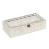 Grayson Lane Farmhouse Box - White Wood - 4-in X 16-in