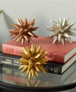 Grayson Lane Set of 3 5-in- Multi Coloured Contemporary Geometric Sculpture - Resin -GRAYSON LANE shop 330858203 AlternateImage2 l