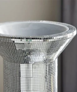 Grayson Lane Glam Vase - Silver Poly Stone - 51-in X 15-in -GRAYSON LANE shop 330858206 AlternateImage2 l