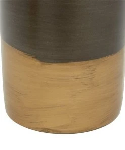 Grayson Lane Set of 2 8-in , 9.25-in Contemporary Vase - Gold - Metal -GRAYSON LANE shop 330858208 AlternateImage2 l