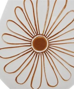 Grayson Lane Coastal Style Vase - White Ceramic - 12-in X 18-in -GRAYSON LANE shop 330858221 AlternateImage2 l