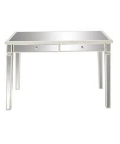 Grayson Lane 30-in x 42-in Modern/Contemporary Glam Desk - White Wood