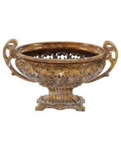 Grayson Lane Traditional Decorative Bowl - Gold Resin - 12-in x 19-in 9 Grayson Lane Traditional Decorative Bowl - Gold Resin - 12-in x 19-in -GRAYSON LANE shop 330858225 AlternateImage4 l