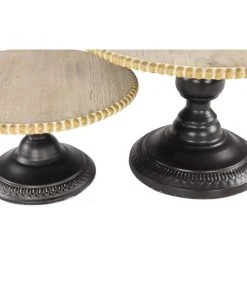 Grayson Lane Set of 2 13-in, 11-in Light Brown Rustic Cake Stand - Metal -GRAYSON LANE shop 330858228 AlternateImage3 l