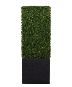 Grayson Lane Contemporary Artificial Boxwood Hedge - Green Plastic - 59-in X 22-in 9 Grayson Lane Contemporary Artificial Boxwood Hedge - Green Plastic - 59-in X 22-in -GRAYSON LANE shop 330858236 AlternateImage4 l
