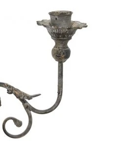 Grayson Lane 5-Candle Metal Candelabra Holder (19-in x 16-in) -GRAYSON LANE shop 330858237 AlternateImage3 l