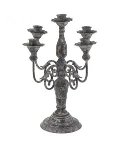 Grayson Lane 5-Candle Metal Candelabra Holder (19-in x 16-in) -GRAYSON LANE shop 330858237 AlternateImage5 l