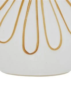 Grayson Lane Coastal Style Vase - White Ceramic - 22-in X 12-in x 5-in -GRAYSON LANE shop 330858240 AlternateImage2 l