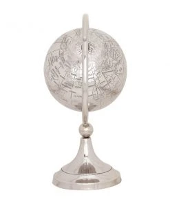 Grayson Lane Glam Globe - Silver Aluminum - 13-in X 8-in 7 Grayson Lane Glam Globe - Silver Aluminum - 13-in X 8-in -GRAYSON LANE shop 330858250 AlternateImage4 l