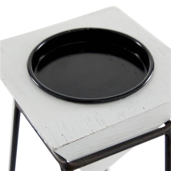 330858256_AlternateImage3_l.jpg Grayson Lane 2-Candle Wood Pillar Holder (8-in x 10-in) -GRAYSON LANE shop 330858256 AlternateImage3 l