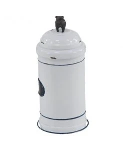 Grayson Lane Set of 3 11-in , 13-in , 14-in Farmhouse Decorative Jar - White - Metal -GRAYSON LANE shop 330858258 AlternateImage5 l