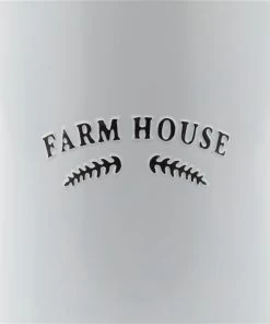Grayson Lane Set of 2 14-in , 11-in Farmhouse Decorative Jar - White - Metal -GRAYSON LANE shop 330858266 AlternateImage2 l