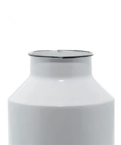 Grayson Lane Set of 2 14-in , 11-in Farmhouse Decorative Jar - White - Metal -GRAYSON LANE shop 330858266 AlternateImage3 l