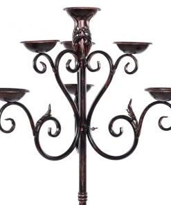 Grayson Lane 6-Candle Metal Candelabra Holder - 61-in x 19-in -GRAYSON LANE shop 330858273 AlternateImage3 l