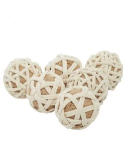 Grayson Lane Set of 6 4-in x 12-in - Brown Natural Orbs & Vase Filler Jute -GRAYSON LANE shop 330858281 AlternateImage4 l
