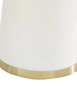Grayson Lane Set of 2 6-in x 12-in Glam Vase - White - Metal -GRAYSON LANE shop 330858284 AlternateImage3 l