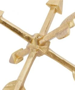 Grayson Lane Glam Sculpture - Gold Aluminum Geometric - 12-in X 12-in 7 Grayson Lane Glam Sculpture - Gold Aluminum Geometric - 12-in X 12-in -GRAYSON LANE shop 330858306 AlternateImage2 l