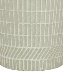 Grayson Lane Contemporary Style Vase - White Metal - 13-in X 8-in -GRAYSON LANE shop 330858309 AlternateImage3 l