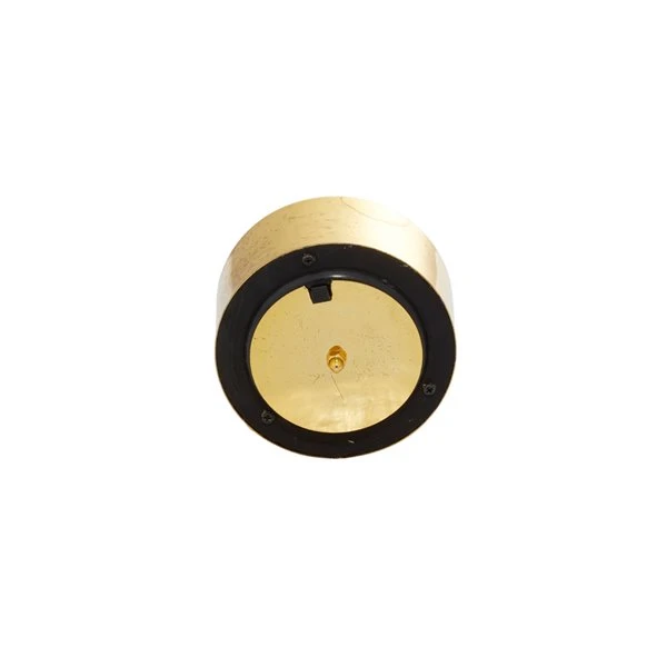 Grayson Lane Analog 4-in x 4-in Gold Round Tabletop Standard Clock 5 Grayson Lane Analog 4-in x 4-in Gold Round Tabletop Standard Clock - Image 5