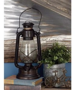 Grayson Lane 3-Candle Metal Lantern Holder - 6-in x 13-in -GRAYSON LANE shop 330858312 AlternateImage2 l