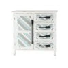 Grayson Lane White Fir 4-Drawer Accent Chest