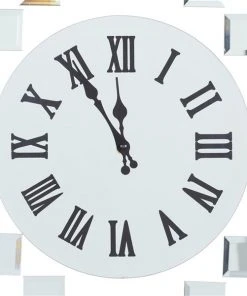 Grayson Lane Analog 42-in x 13-in Silver Rectangle Wall Standard Clock -GRAYSON LANE shop 330858326 AlternateImage4 l