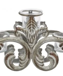 Grayson Lane 5-Candle Metal Pillar Holder - 6-in x 18-in -GRAYSON LANE shop 330858341 AlternateImage3 l