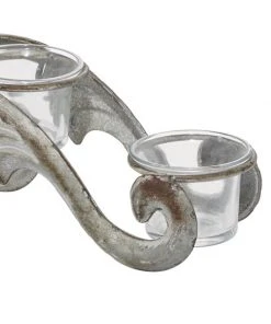 Grayson Lane 5-Candle Metal Pillar Holder - 6-in x 18-in -GRAYSON LANE shop 330858341 AlternateImage4 l