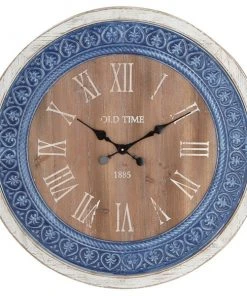 Grayson Lane Analog 31-in x 31-in Multiple Colours Round Wall Standard Clock