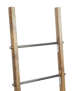 Grayson Lane Contemporary Ladder - Brown Stainless Steel - 59-in X 19-in x 2-in -GRAYSON LANE shop 330858356 AlternateImage3 l