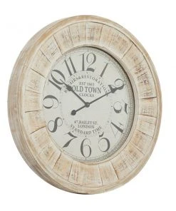 Grayson Lane Analog 31-in x 31-in Brown Round Wall Standard Clock -GRAYSON LANE shop 330858358 AlternateImage5 l