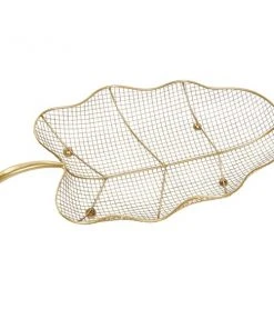 Grayson Lane Set of 2 23-in , 19-in Traditional Tray - Gold Metal -GRAYSON LANE shop 330858367 AlternateImage4 l