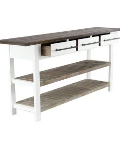 Grayson Lane 32-in x 71-in Wood Farmhouse Console Table -GRAYSON LANE shop 330858368 AlternateImage5 l