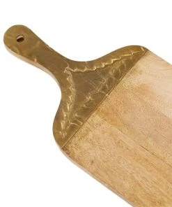 Grayson Lane 22.7-in x 7.5-in Natural Brown Wood Cutting Board -GRAYSON LANE shop 330858369 AlternateImage2 l