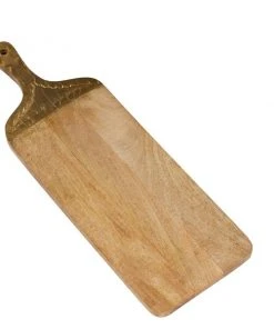 Grayson Lane 22.7-in x 7.5-in Natural Brown Wood Cutting Board -GRAYSON LANE shop 330858369 AlternateImage4 l