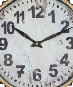 Grayson Lane Analog 20-in x 13-in Black Round Wall Standard Clock -GRAYSON LANE shop 330858377 AlternateImage4 l