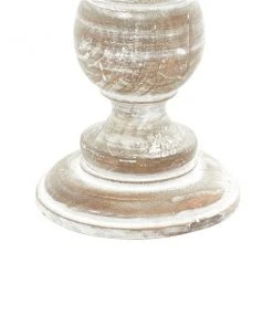 Grayson Lane 3-Candle Wood Pillar Holder (6-in, 8-in, 10-in) -GRAYSON LANE shop 330858378 AlternateImage3 l