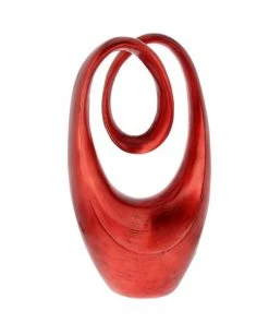Grayson Lane Swirl Contemporary Sculpture - Red Poly Stone - 20-in x 11-in 8 Grayson Lane Swirl Contemporary Sculpture - Red Poly Stone - 20-in x 11-in -GRAYSON LANE shop 330858379 AlternateImage3 l