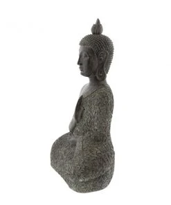 Grayson Lane Buddha Bohemian Sculpture - Brown Poly Stone - 17-in X 9-in -GRAYSON LANE shop 330858388 AlternateImage4 l