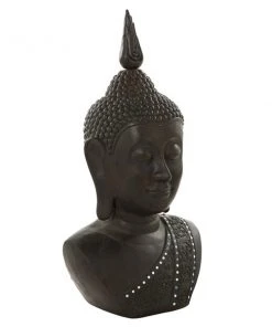 Grayson Lane Buddha Bohemian Sculpture - Black Poly Stone - 47-in X 23-in -GRAYSON LANE shop 330858400 AlternateImage3 l