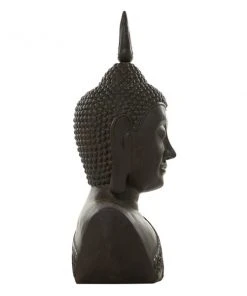 Grayson Lane Buddha Bohemian Sculpture - Black Poly Stone - 47-in X 23-in -GRAYSON LANE shop 330858400 AlternateImage4 l
