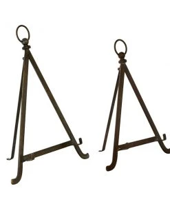 Grayson Lane Set of 2 13-in , 15-in Traditional Easels - Bronze - Metal