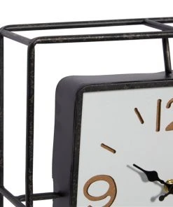 Grayson Lane Analog 12-in x 12-in Black Square Wall Standard Clock 7 Grayson Lane Analog 12-in x 12-in Black Square Wall Standard Clock -GRAYSON LANE shop 330858411 AlternateImage3 l