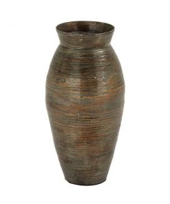 Grayson Lane Traditional 20-in x 9-in - Brown Bamboo Vase