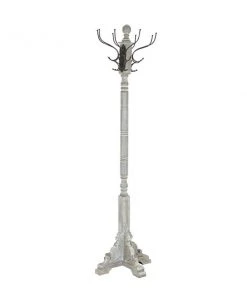 Grayson Lane 74-in x 19 In Grey 12-Hook Coat Stand