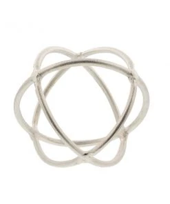 Grayson Lane Set of 2 10-in , 8-in Silver Modern Geometric Sculpture - Aluminum -GRAYSON LANE shop 330858427 AlternateImage3 l