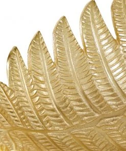 Grayson Lane Set of 2 18-in , 12-in Contemporary Tray - Gold Aluminum -GRAYSON LANE shop 330858434 AlternateImage2 l